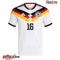 Camiseta Alemania Angelo Stiller #16 Primera Equipación Mundial 2026 manga corta